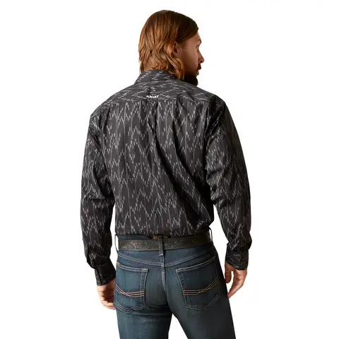 Ariat Men's Black Shea Snap Down Shirt 3