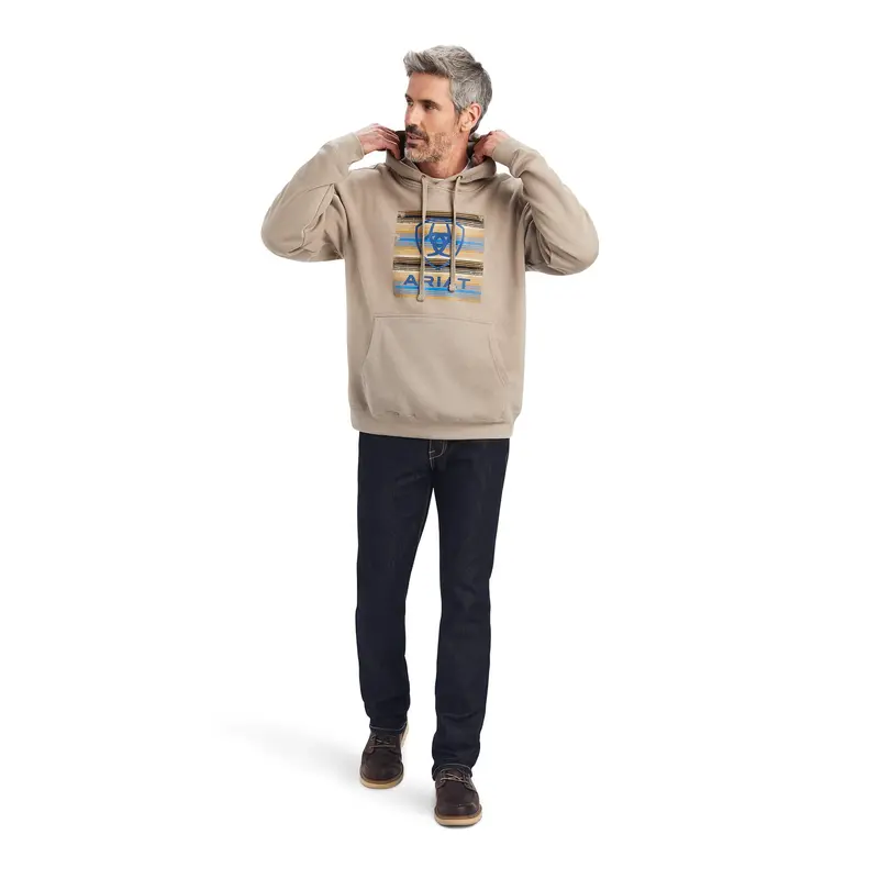 Ariat Men's Brindle Serape Block Sweatshirt 4