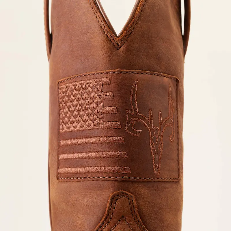Ariat Men's Brown Ridgeback Country Waterproof Cowboy Boot 8