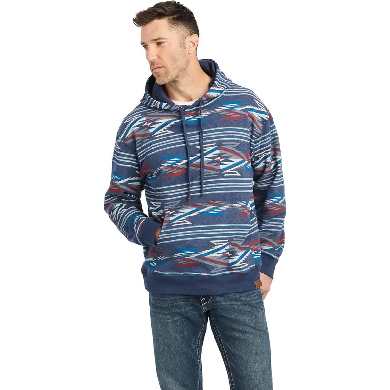 Ariat Men's Chimayo Print Hoodie 1
