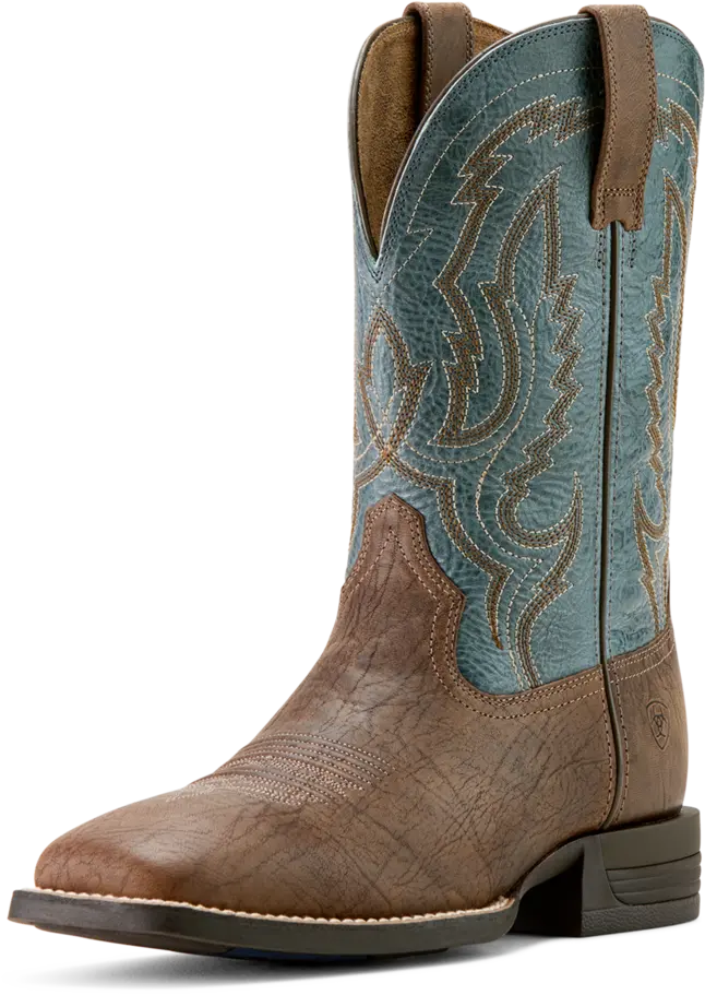 Ariat Men's Dusk Brown Steadfast Wide Square Toe Boot 1