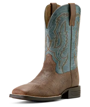 Ariat Men's Dusk Brown Steadfast Wide Square Toe Boot 2