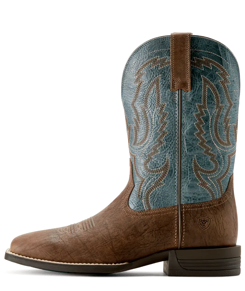 Ariat Men's Dusk Brown Steadfast Wide Square Toe Boot 7