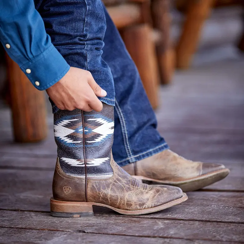 Ariat Men's Frontier Chimayo Western Boot 1