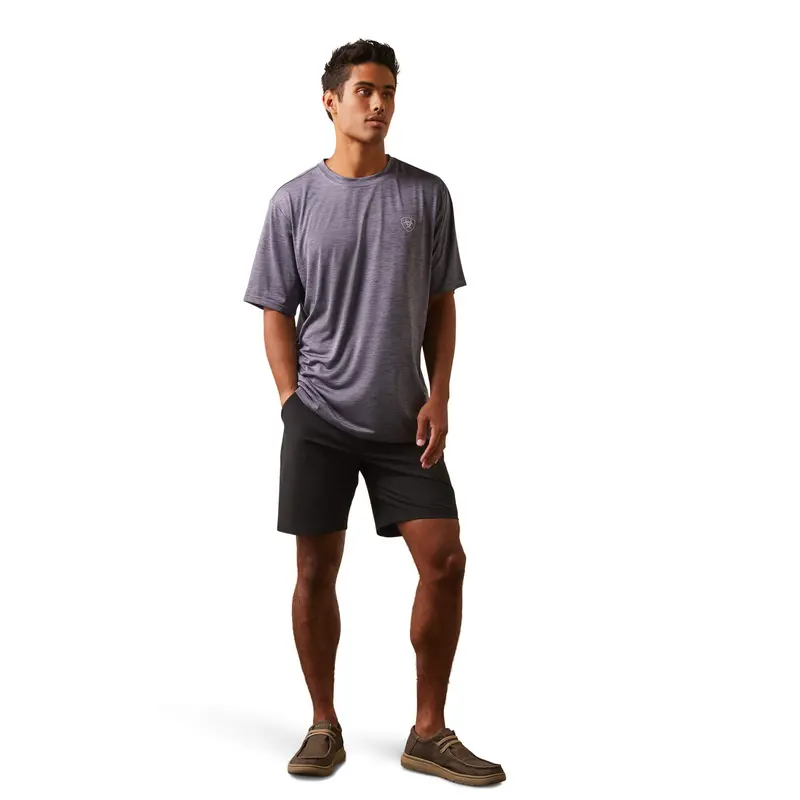 Ariat Men's Greystone Charger Vertical Flag Tee 5