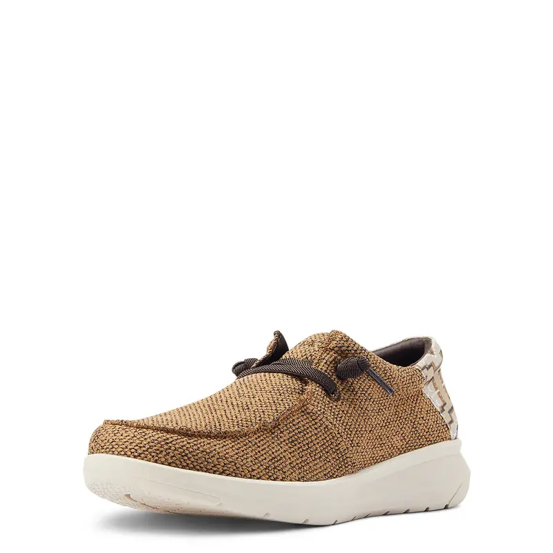 Ariat Men's Heathered Sand Aztec Hilo 2