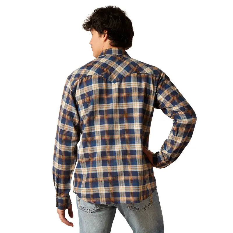 Ariat Men's Honeycomb Retro Hutton Snap Shirt 3
