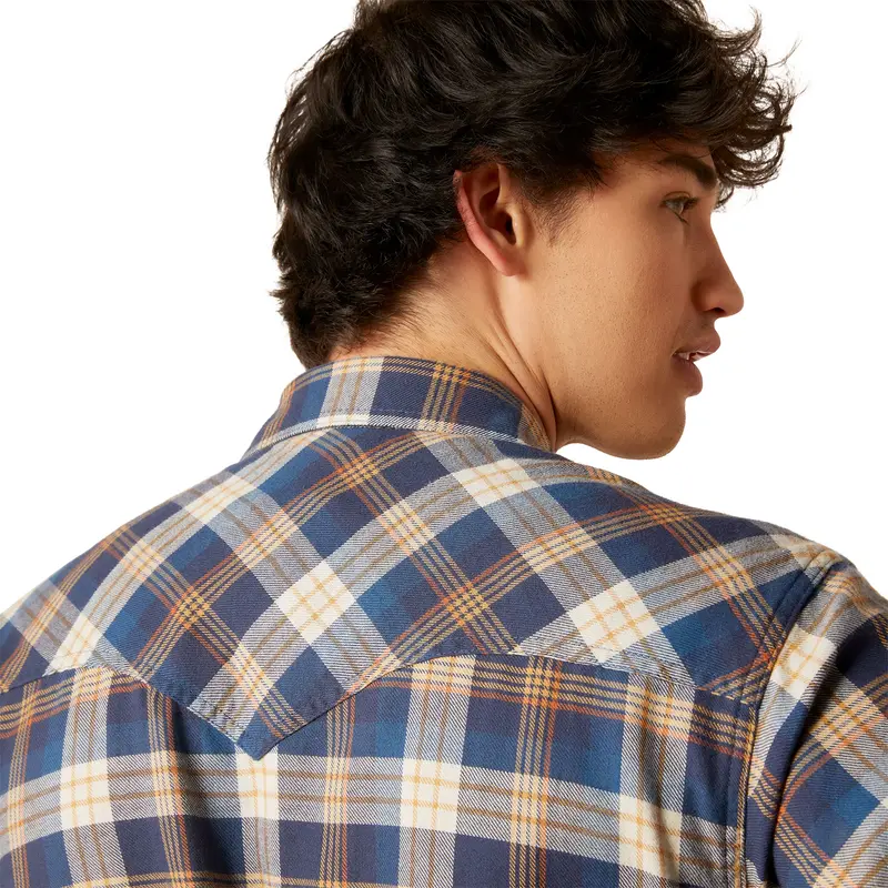 Ariat Men's Honeycomb Retro Hutton Snap Shirt 5