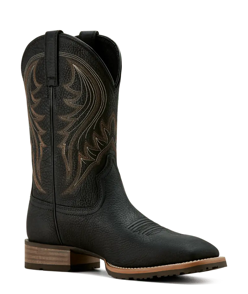 Ariat Men's Jasper Black Hybrid Rancher Boot 4