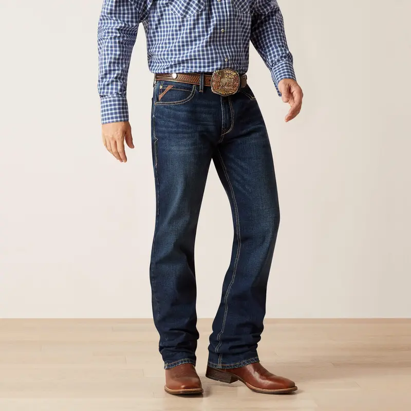 Ariat Men's M4 Dustin Relaxed Bootcut Jean 1