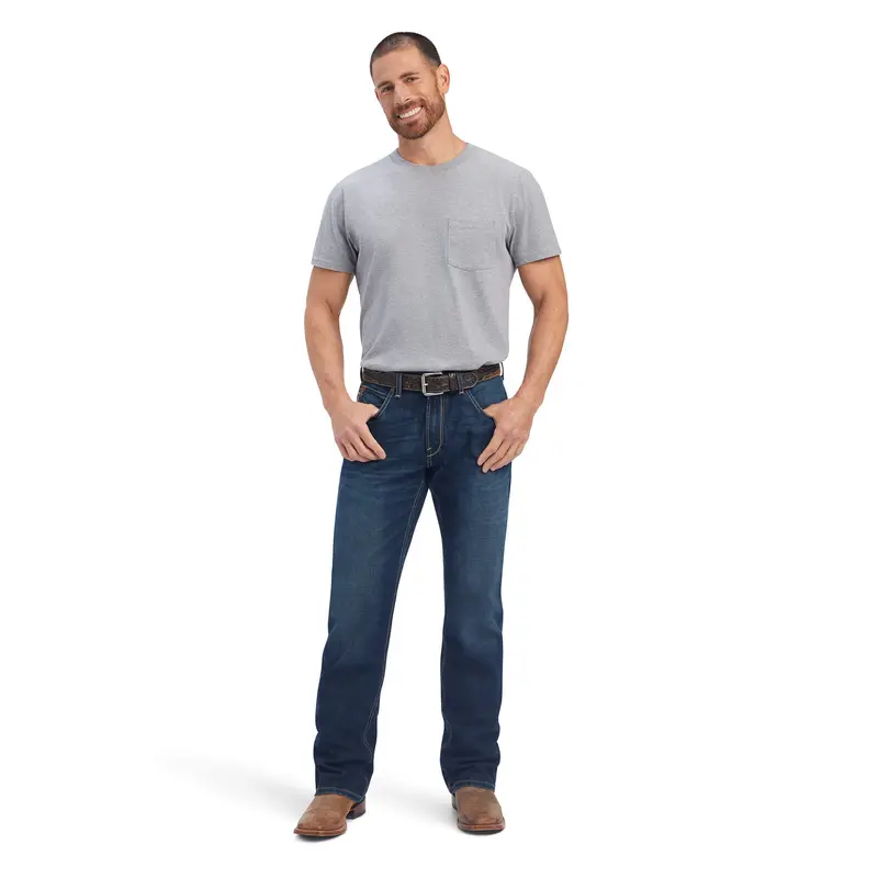 Ariat Men's M4 Relaxed Quentin Boot Cut Jean 6