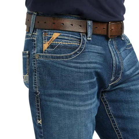 Ariat Men's M4 Relaxed Tekstretch Claudio Straight Jean 2