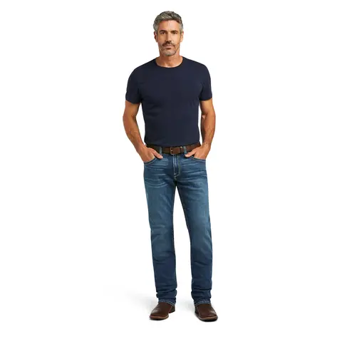 Ariat Men's M4 Relaxed Tekstretch Claudio Straight Jean 6