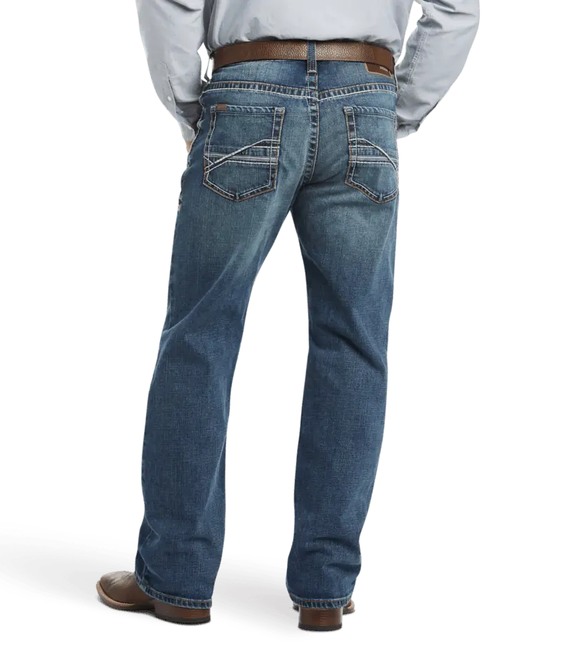Ariat Men's M4 Silverton Low Rise Preston Bootcut Jean 1
