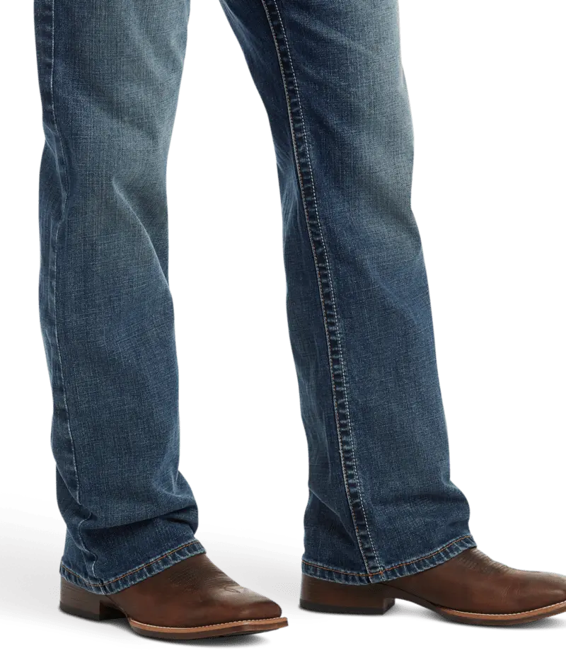 Ariat Men's M4 Silverton Low Rise Preston Bootcut Jean 4