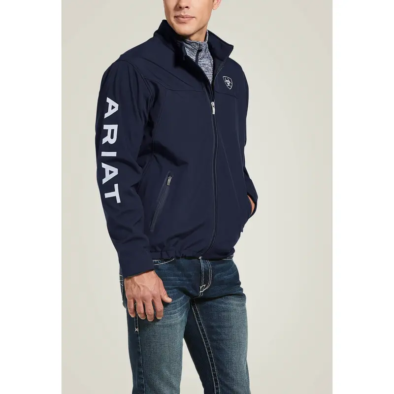 Ariat Men's Navy New Team Softshell Jacket 1