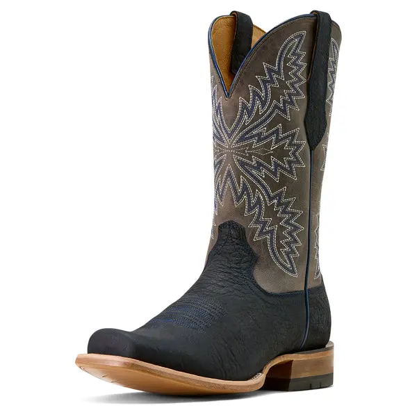 Ariat Men's Navy Suede South Fork Cowboy Boot 1
