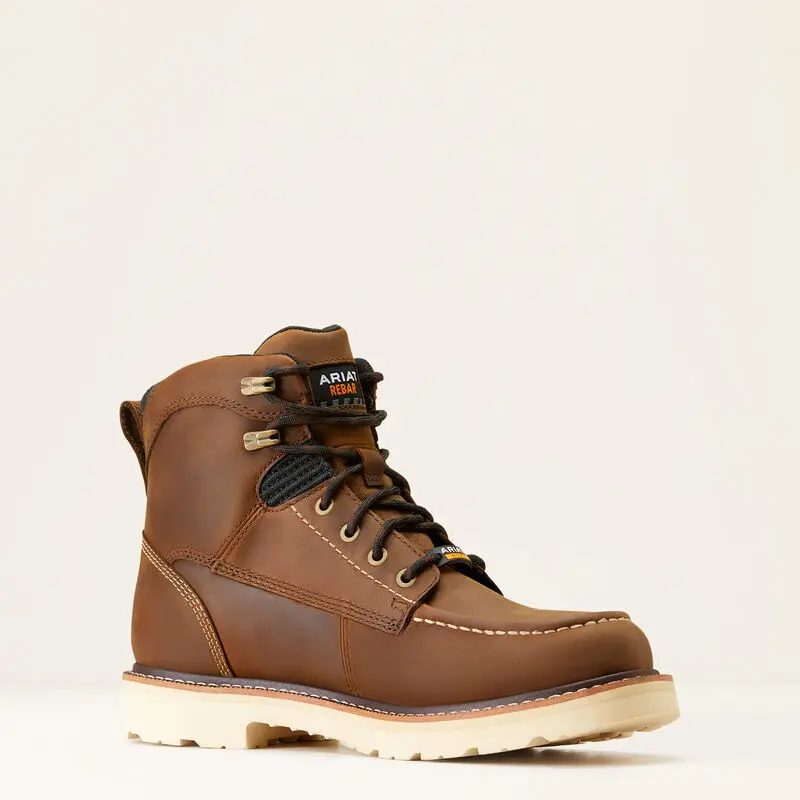 Ariat Men's Rebar Lift 6" Waterproof Work Boot 3