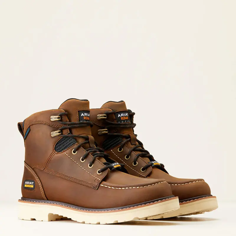 Ariat Men's Rebar Lift 6" Waterproof Work Boot 4