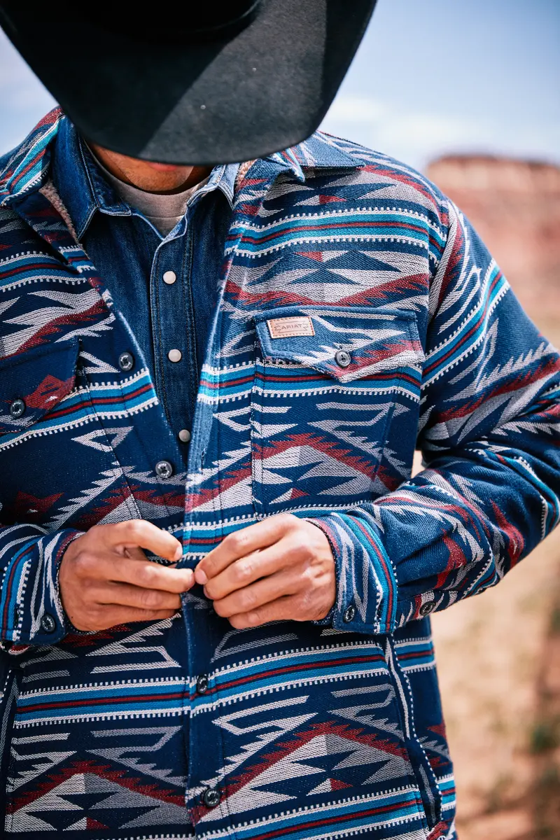Ariat Men's Retro Chimayo Shirt Jacket 2