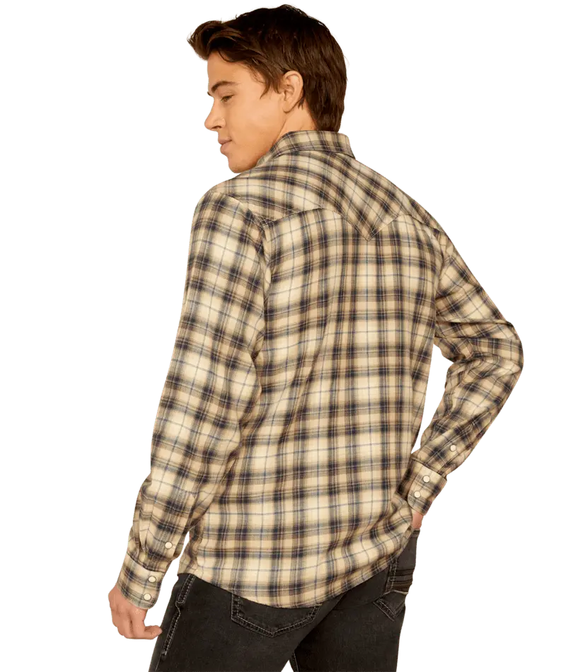 Ariat Men's Sandshell Holin Retro Snap Shirt 3
