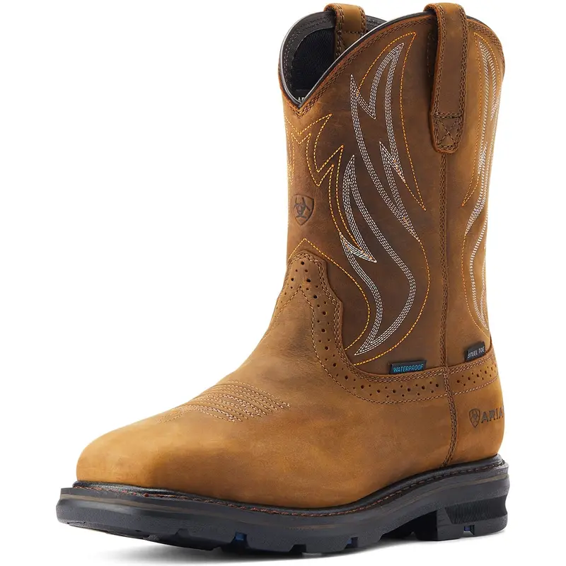 Ariat Men's Sierra Shock Shield Waterproof Steel Toe Work Boot 1