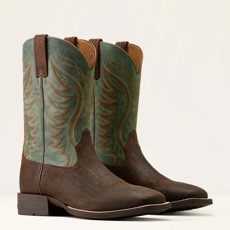 Ariat Men's Surf Green Amos Cowboy Boot 4