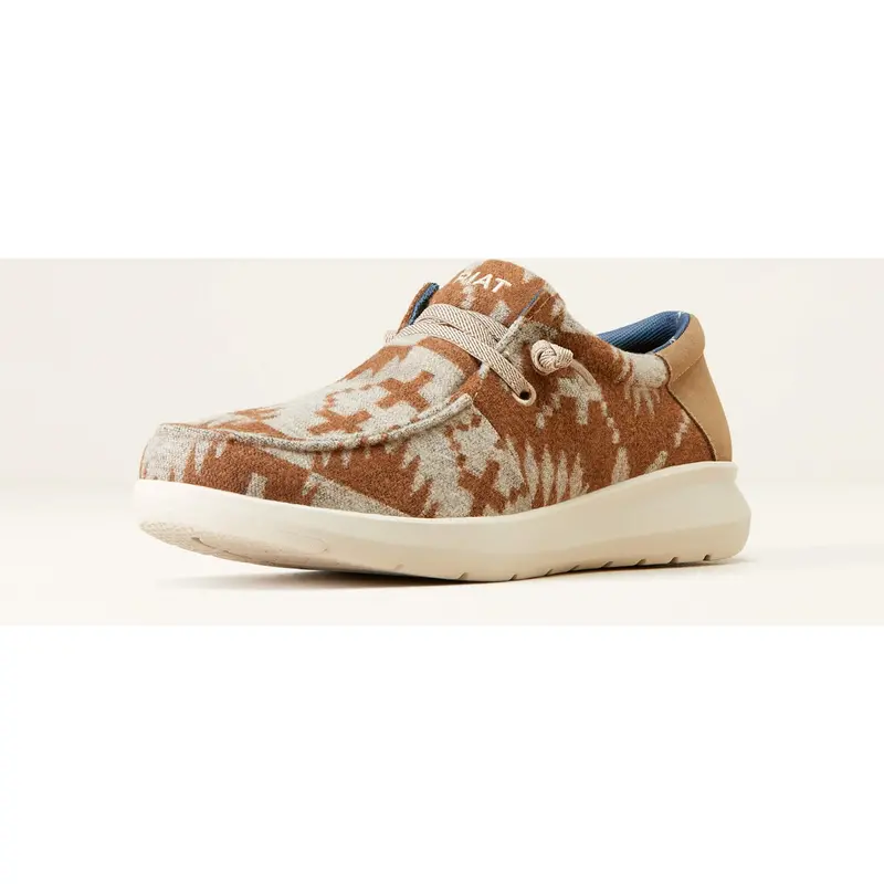 Ariat Men's Tan Aztec Wooly Hilo 1