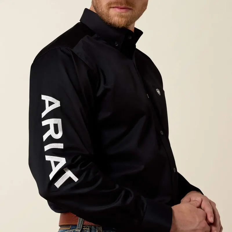 Ariat Men's Team Logo Twill Classic Fit Shirt 2