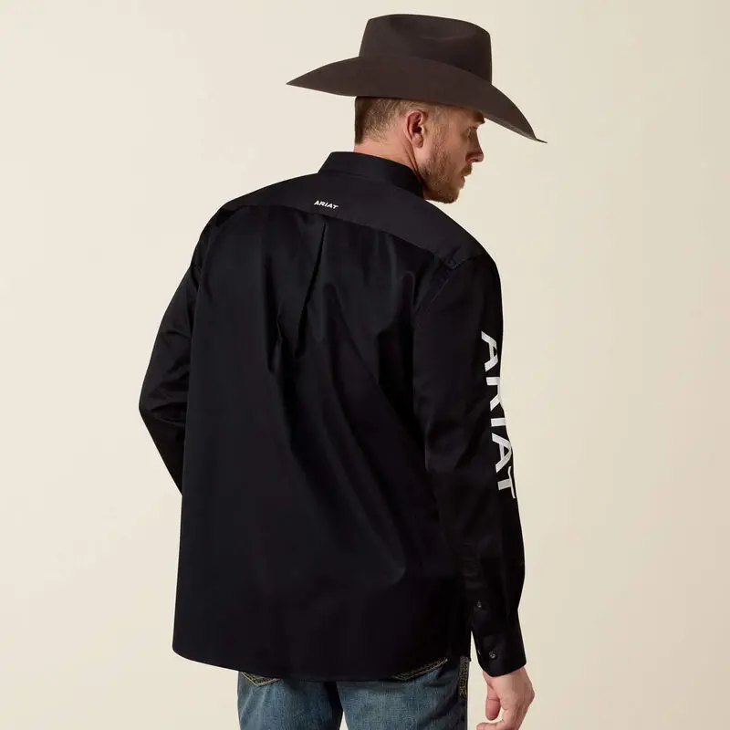 Ariat Men's Team Logo Twill Classic Fit Shirt 4