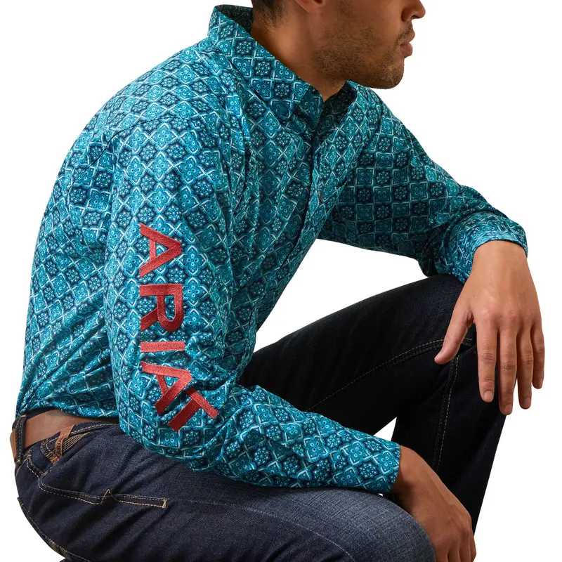 Ariat Men's Team Solomon Classic Long Sleeve Shirt 2