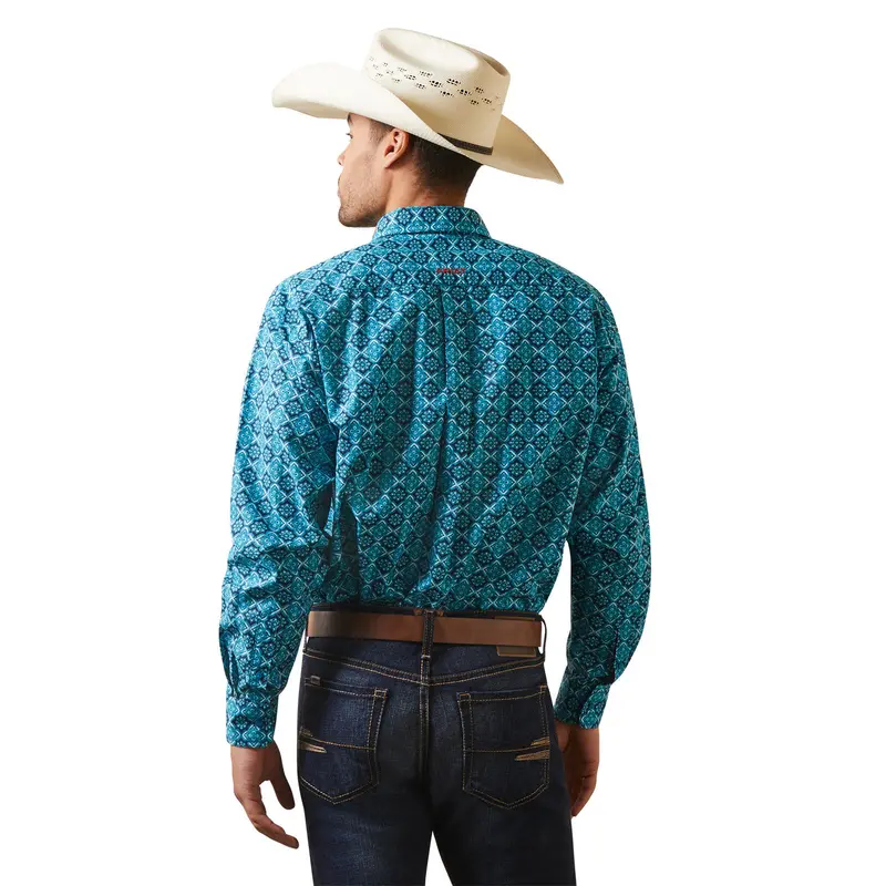 Ariat Men's Team Solomon Classic Long Sleeve Shirt 4