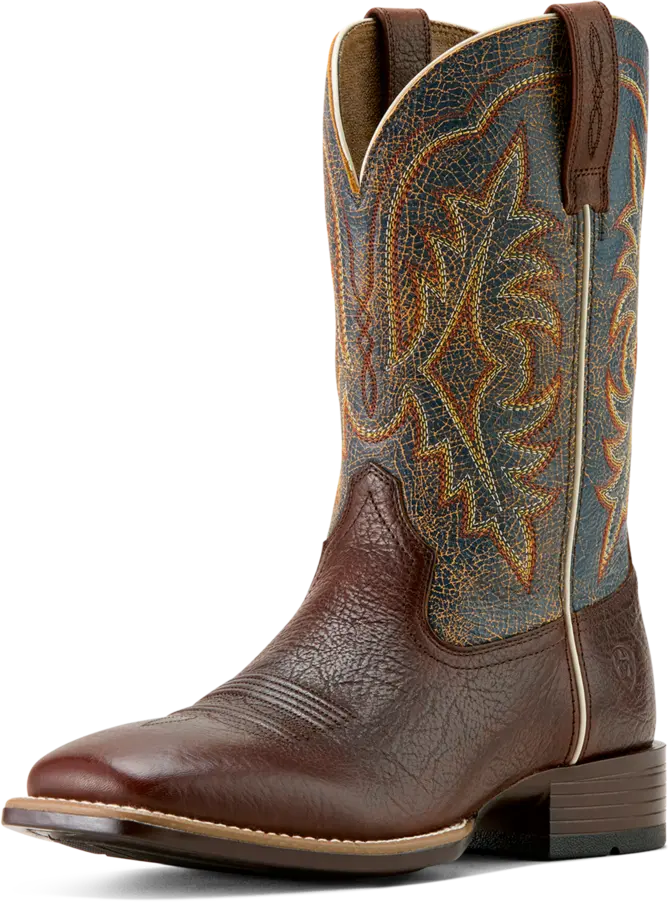Ariat Men's Textured Oak Ryden Ultra Wide Square Toe Boot 1