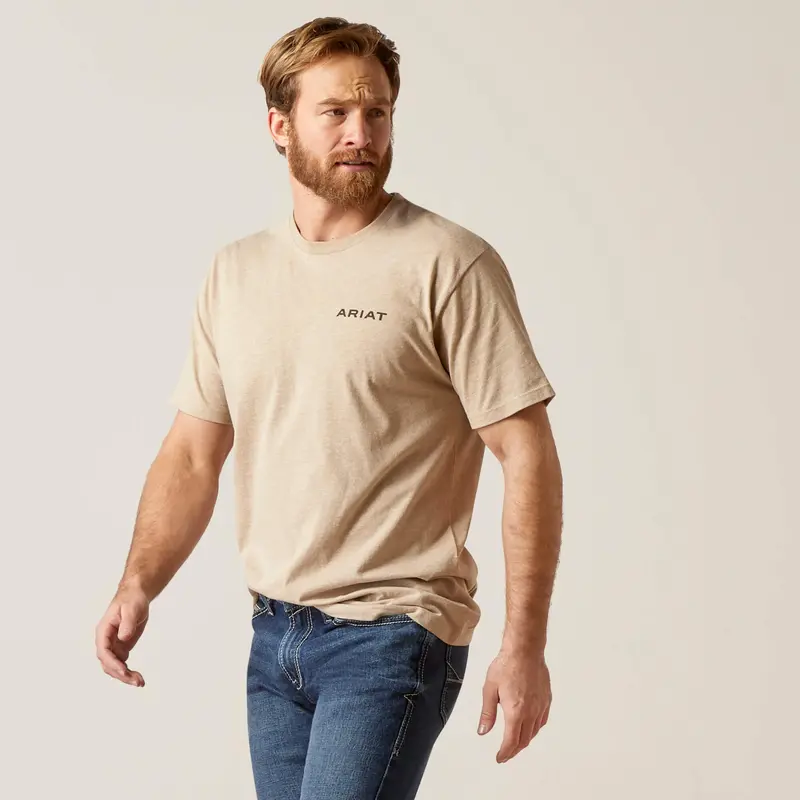 Ariat Men's Usa Bronco Tee 4
