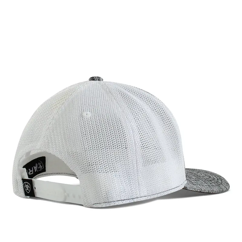 Ariat Men's Usa Shield Grey Ball Cap 2