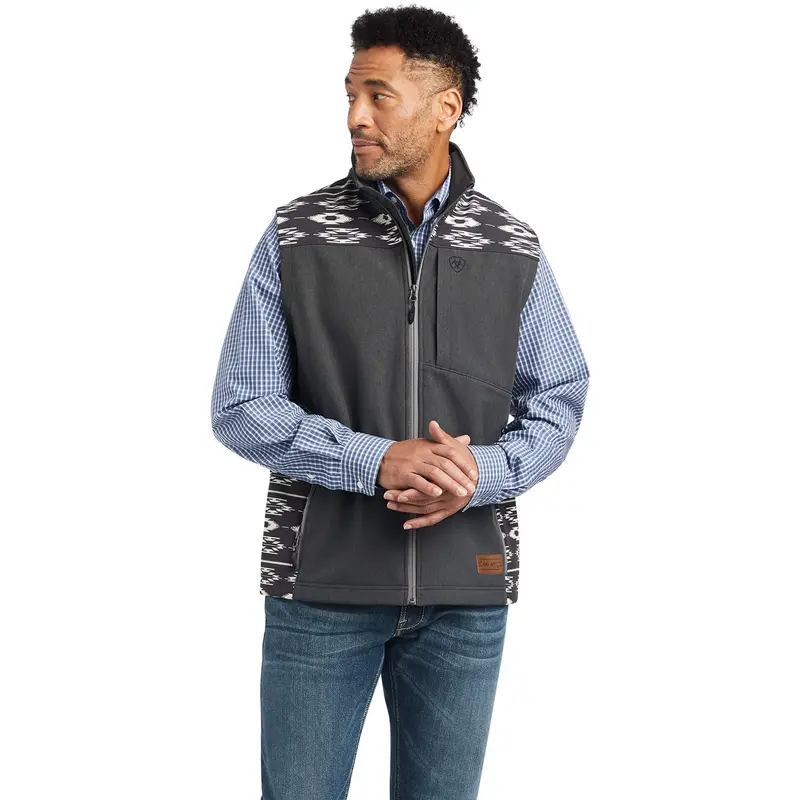 Ariat Men's Vernon 2.0 Chimayo Softshell Vest 1