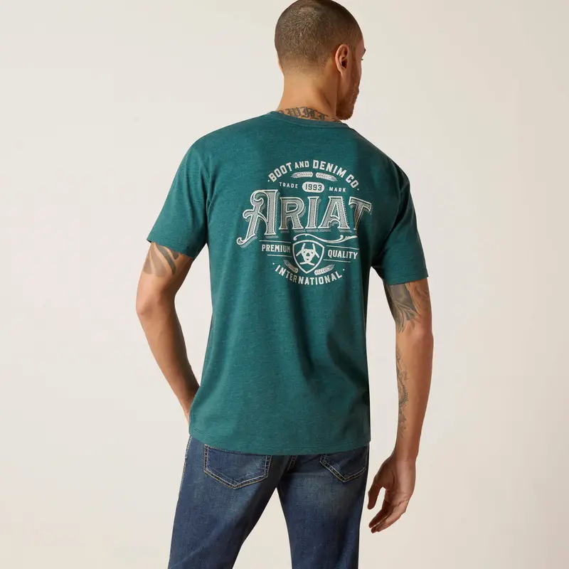 Ariat Men's Western Wheat Tee 1