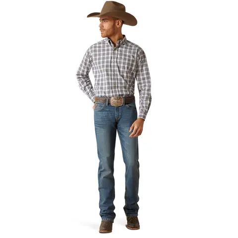 Ariat Men's White Pro Series Gradon Shirt 2