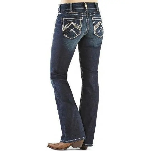 Ariat Real Riding Jean - Whipstitch Ocean 1