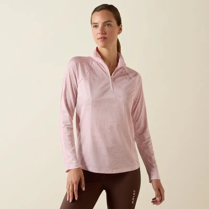 Ariat Sunstopper 3.0 1/4 Zip Baselayer 10