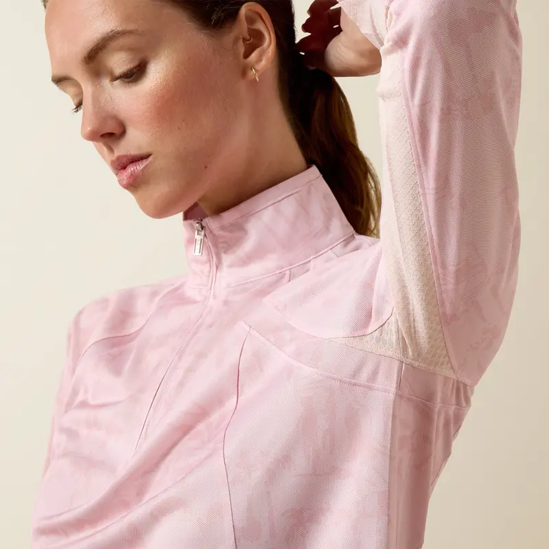Ariat Sunstopper 3.0 1/4 Zip Baselayer 12