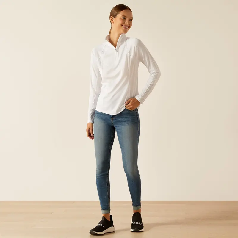 Ariat Sunstopper 3.0 1/4 Zip Baselayer 40