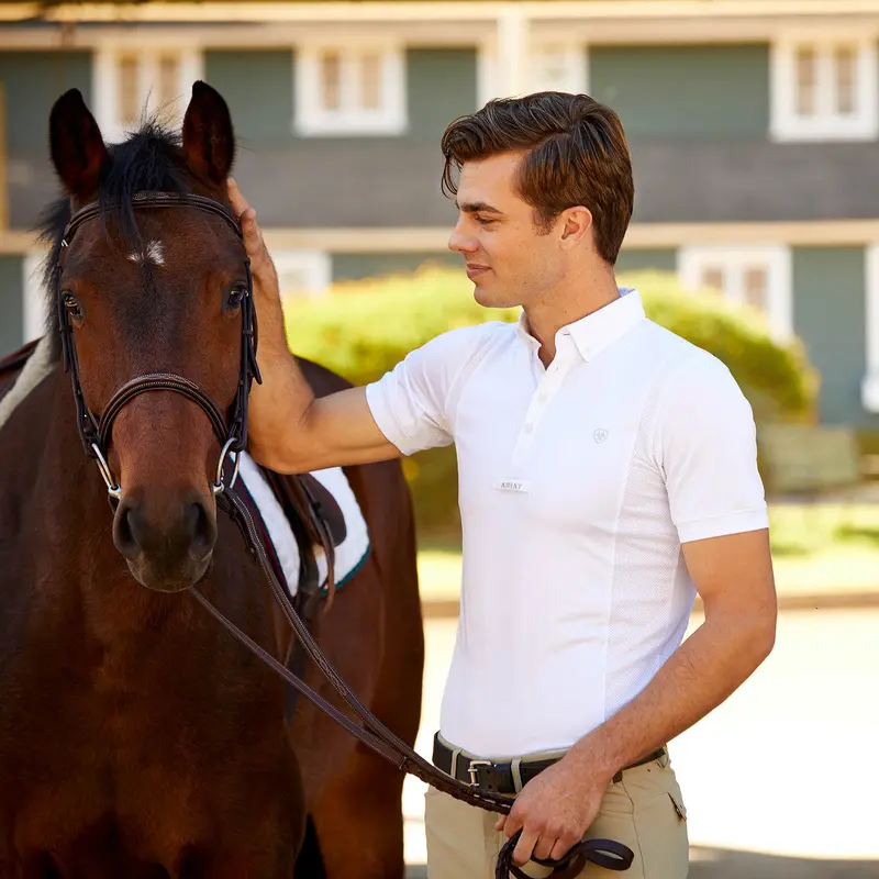 Ariat Tek Short Sleeve Mens Show Shirt 1