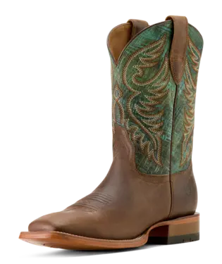 Ariat Totally Tan Wiley Wide Square Toe Boot 2