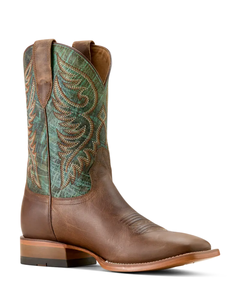 Ariat Totally Tan Wiley Wide Square Toe Boot 4