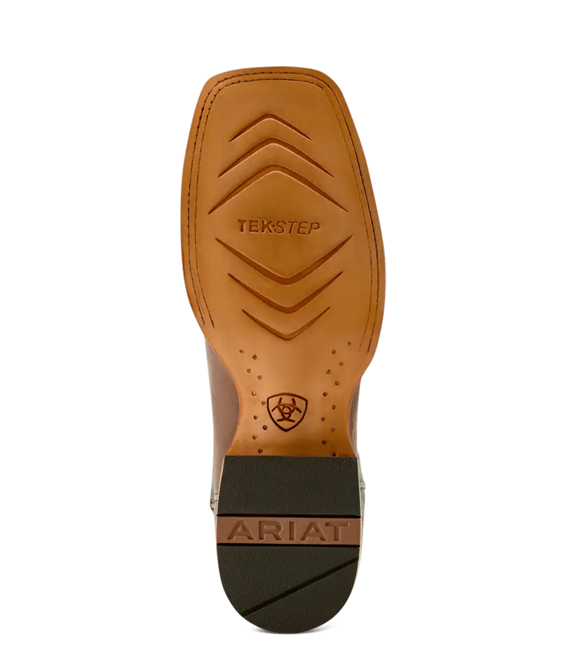 Ariat Totally Tan Wiley Wide Square Toe Boot 6