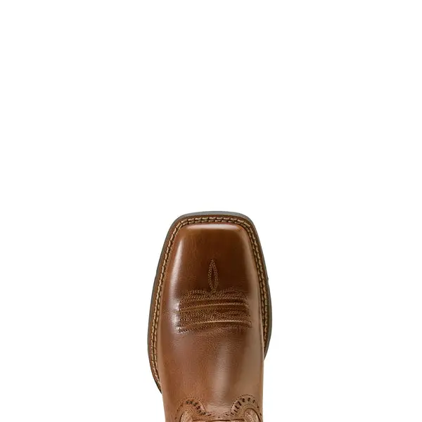 Ariat Women's Aged Tan Round Up Remuda Western Boot 3