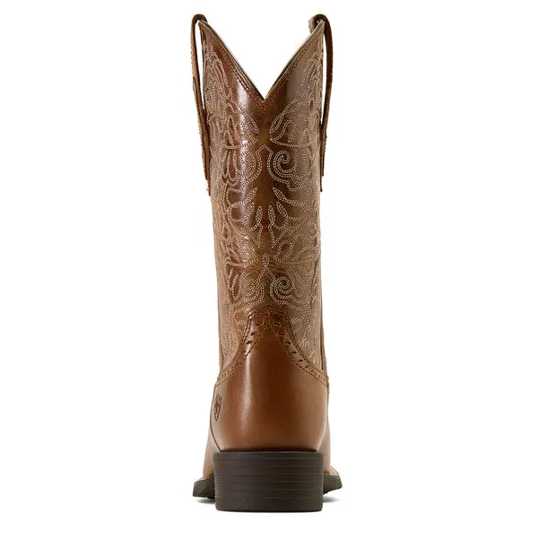 Ariat Women's Aged Tan Round Up Remuda Western Boot 4