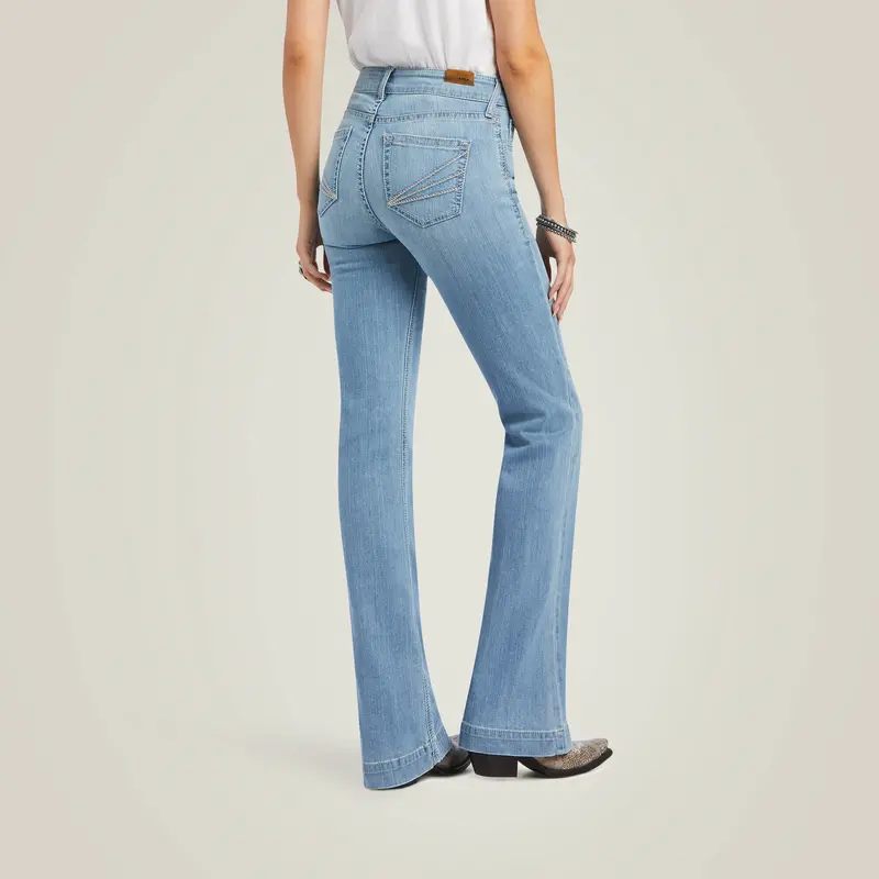 Ariat Women's Aisha Slim Wide Leg Trouser Jean 6