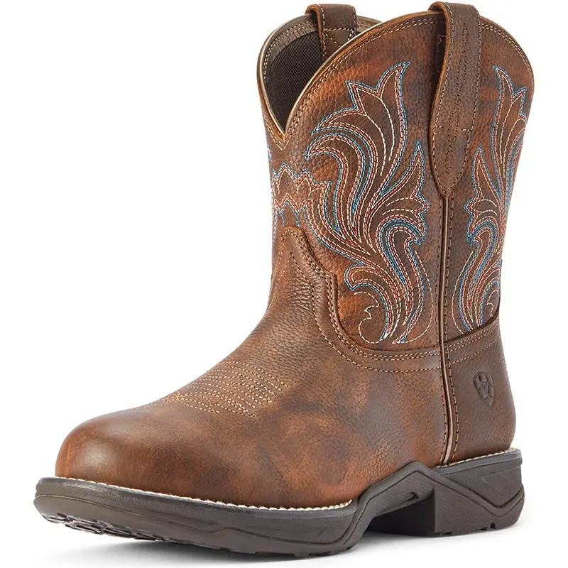 Ariat Women's Anthem Round Toe Shortie Western Boot 1